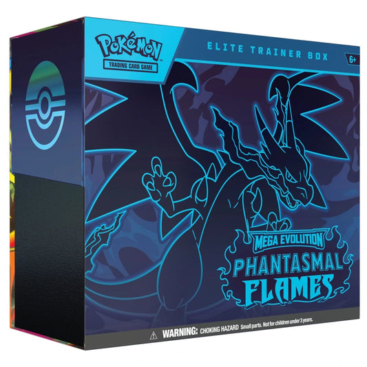Pokemon TCG: Mega Evolution Phantasmal Flames Elite Trainer Box  (PRE-ORDER)